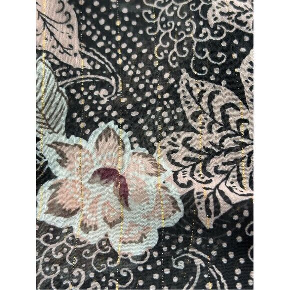 Knox Rose BoHo floral knee length dress size XS - Picture 10 of 11